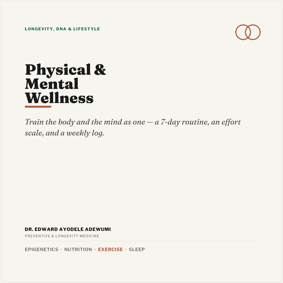 Physical and Mental Wellness Toolkit